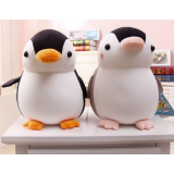 可愛呆萌企鵝公仔布娃娃玩偶,紀(jì)念品定制禮品