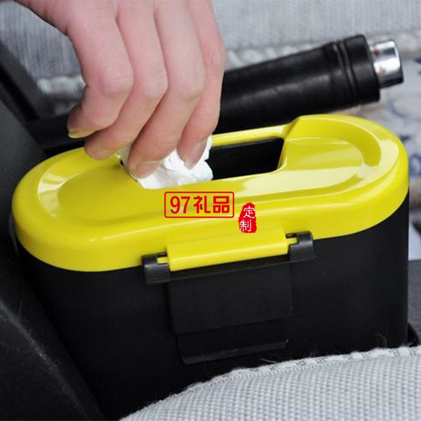 車載垃圾箱/簡(jiǎn)便雜物桶 可印logo置物盒