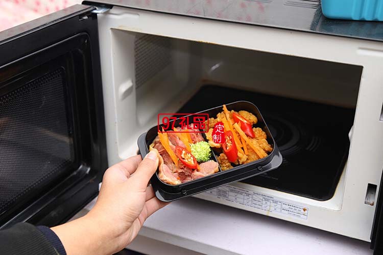 定制飯盒 可愛雙層便當盒 壽司盒