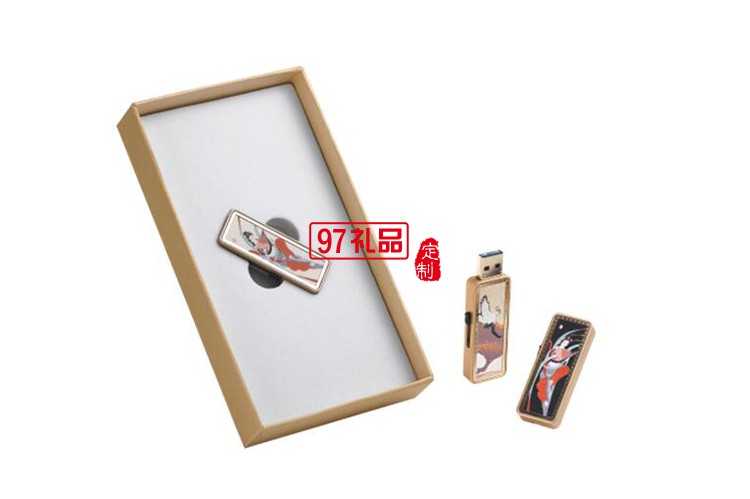 絲綢手機(jī)殼+8GU盤+5000mah移動(dòng)電源