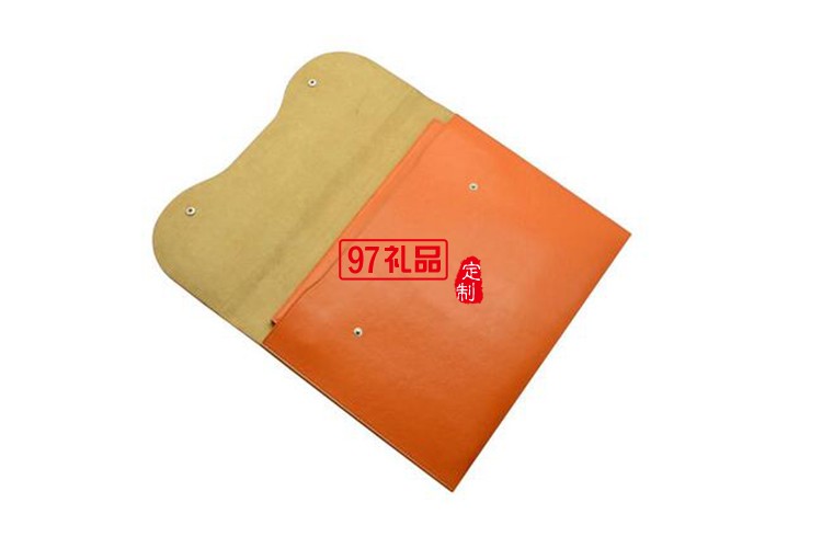 定制高檔商務pu皮革辦公文件袋 