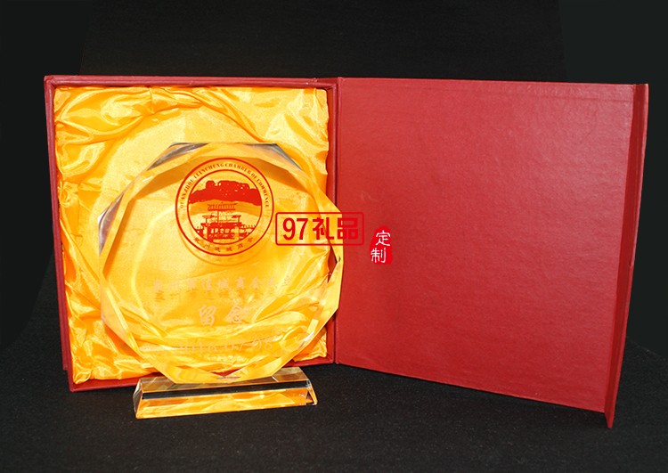 藝術水晶泉州商會定制案例