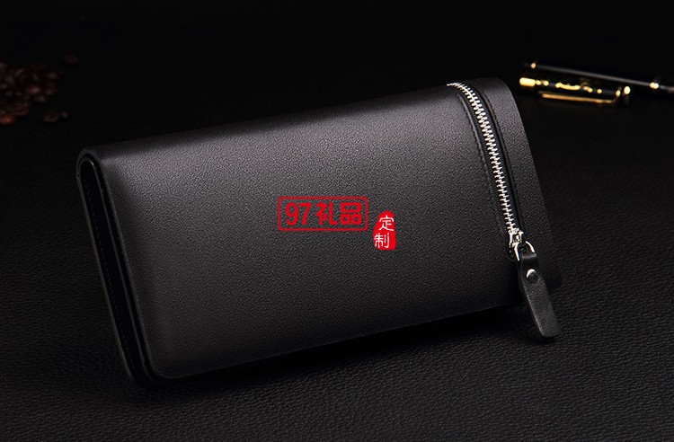 OTIS奧的斯定制長(zhǎng)款真皮錢(qián)包 商務(wù)手拿包
