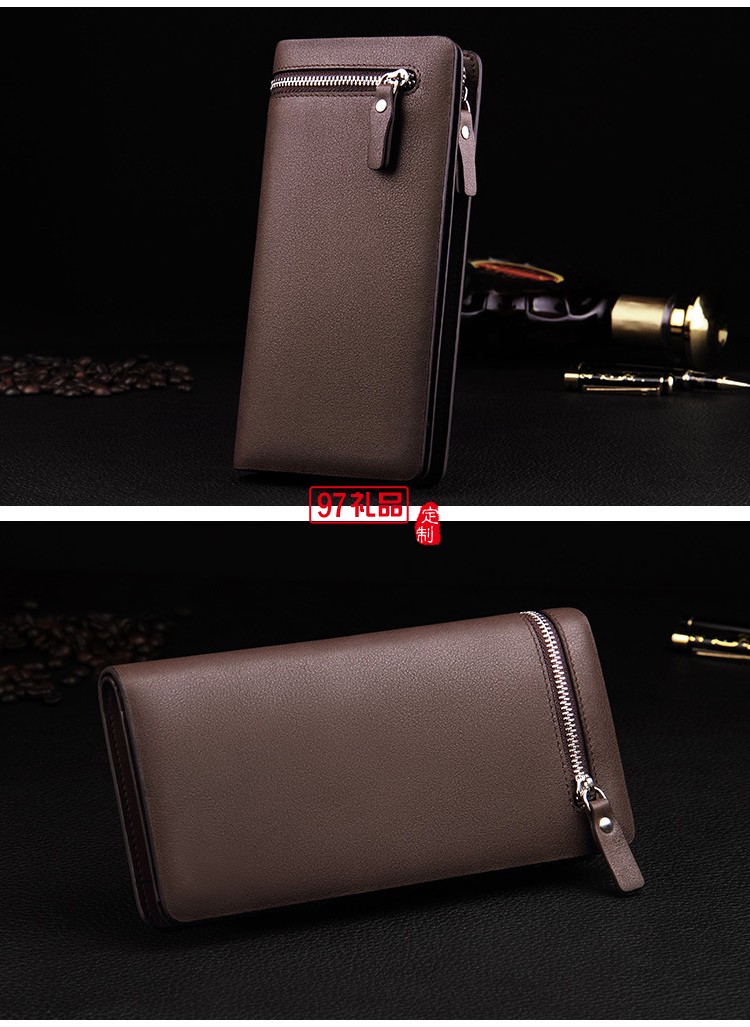 OTIS奧的斯定制長(zhǎng)款真皮錢(qián)包 商務(wù)手拿包