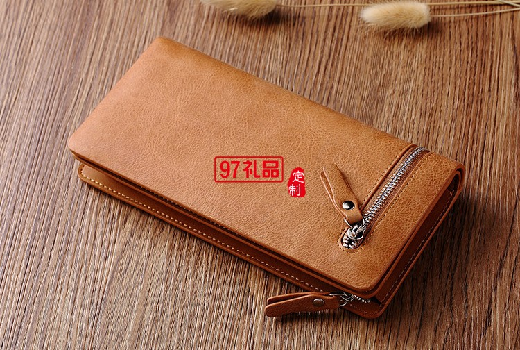 OTIS奧的斯定制長(zhǎng)款真皮錢(qián)包 商務(wù)手拿包