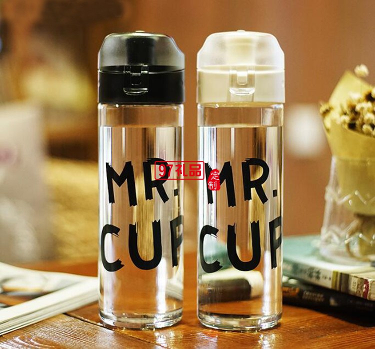 創(chuàng)意塑料水杯 運動水壺 便攜學生水杯 隨手杯