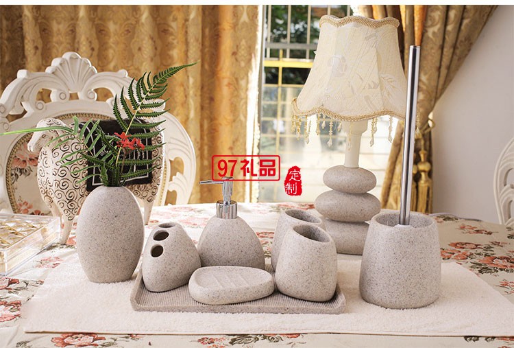 家居樹(shù)脂衛(wèi)浴套裝五件套