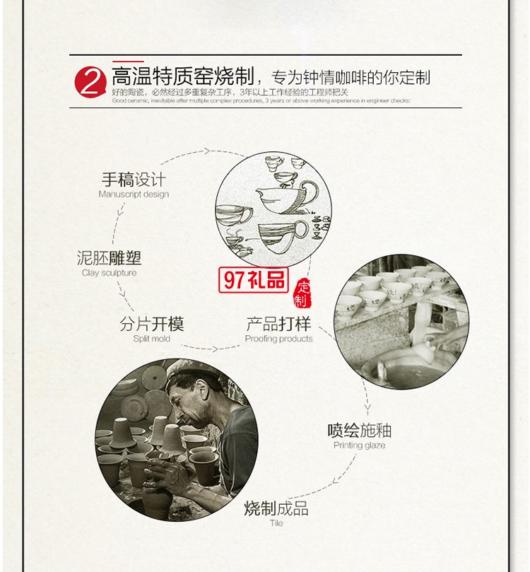 都市風(fēng)螺紋茶具套裝 商務(wù)茶具套裝帶茶盤(pán) 定制logo