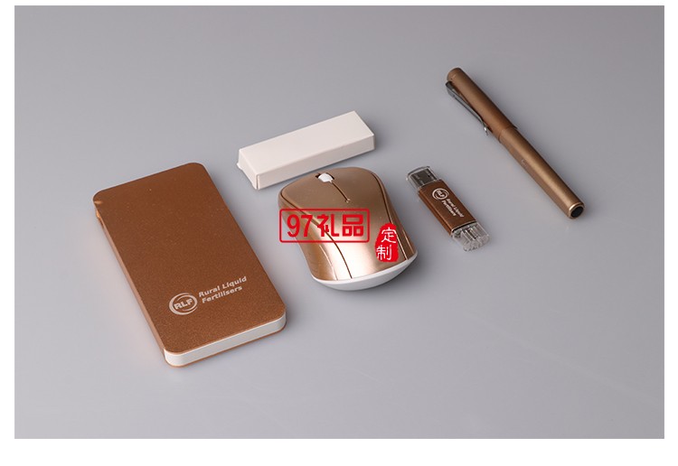 辦公禮品套裝_商務(wù)往來禮品4件套_液體化肥公司定制