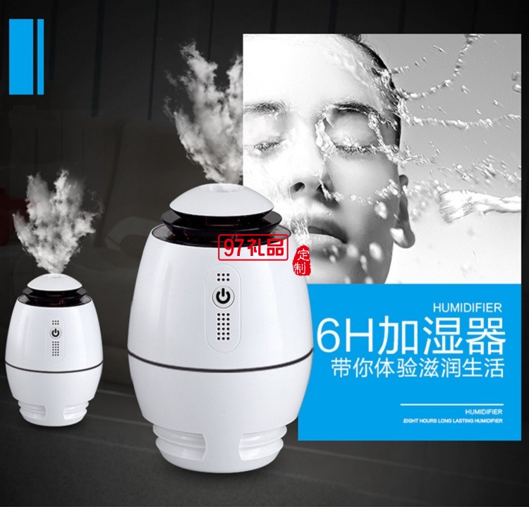 中國(guó)銀行定制 超聲波USB迷你加濕器 超靜音家用辦公室車載空氣加濕器 