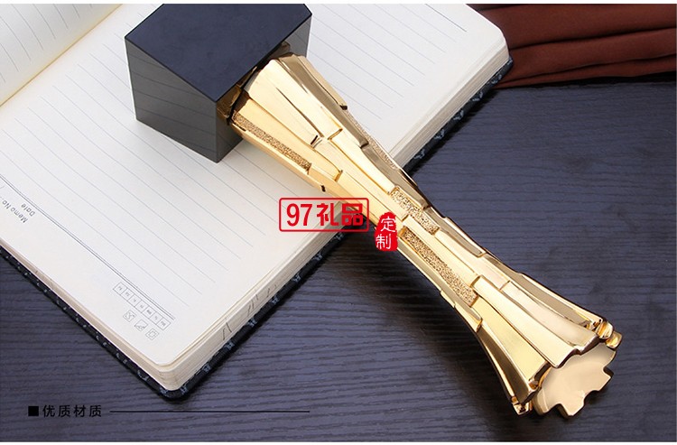 高檔水晶球樹(shù)脂獎(jiǎng)杯電鍍金屬獎(jiǎng)杯