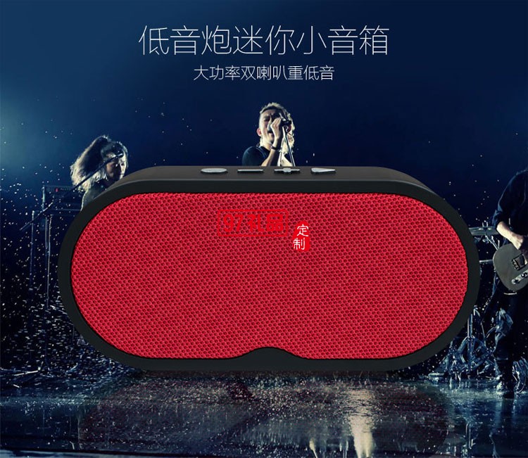 案例定制 藍(lán)牙音箱 無(wú)線插卡收音機(jī)低音炮