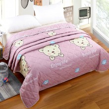 夏涼被 磨毛印花空調(diào)被春秋被 可定制LOGO