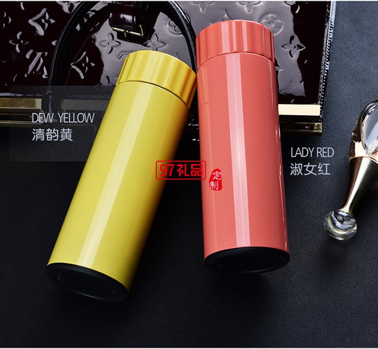 新款高檔商務(wù)保溫杯車(chē)載保溫杯便攜不銹鋼直身杯 禮品杯  可定制logo