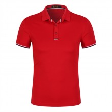 夏季短袖工作服POLO衫定制純棉翻領t恤文化衫