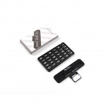 汽車臨時(shí)?？客＼嚳▌?chuàng)意隱藏式挪車電話號(hào)碼立體停車牌定制logo