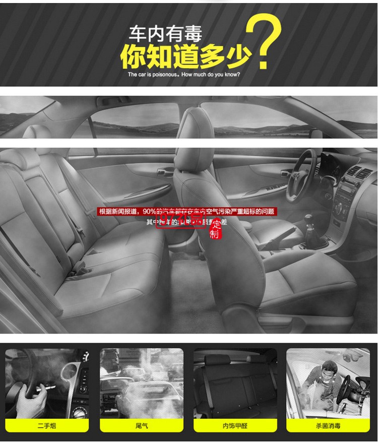  太陽(yáng)能車(chē)載空氣凈化器