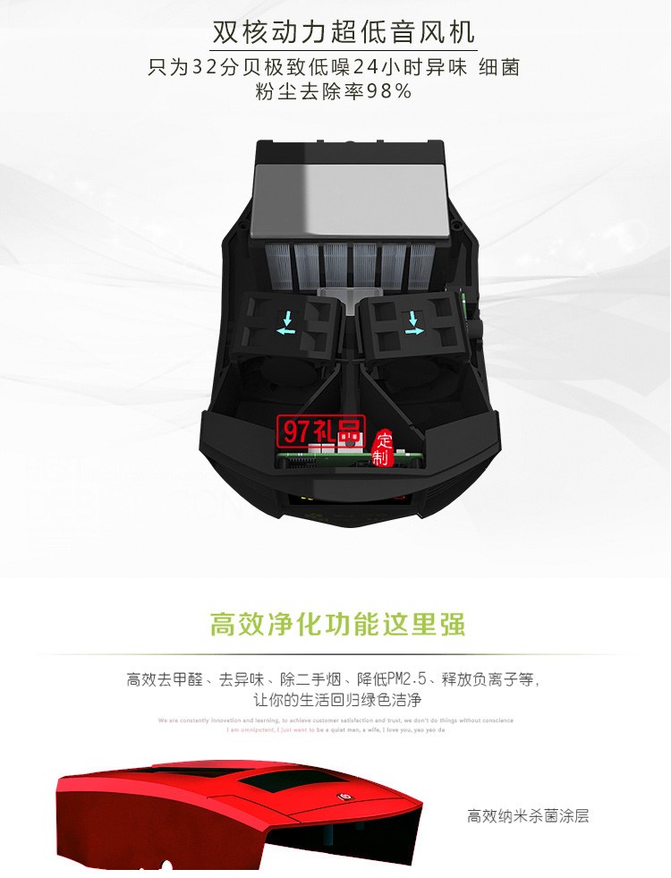  太陽(yáng)能車(chē)載空氣凈化器