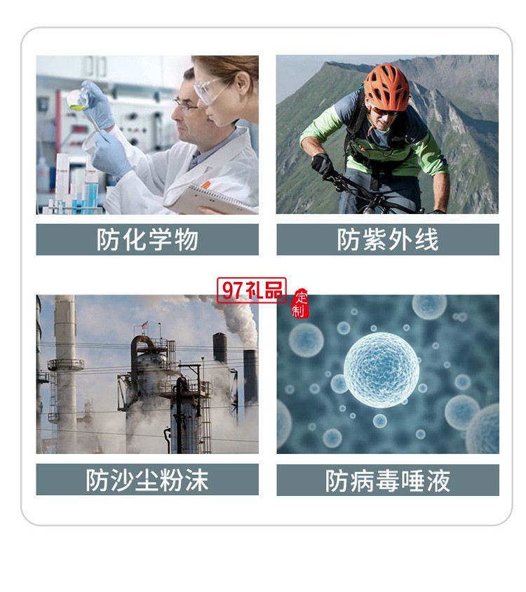 防塵防水護眼罩預(yù)防細菌飛沫護目鏡