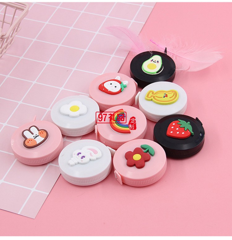 可愛(ài)卡通小尺子隨身測(cè)量卷尺