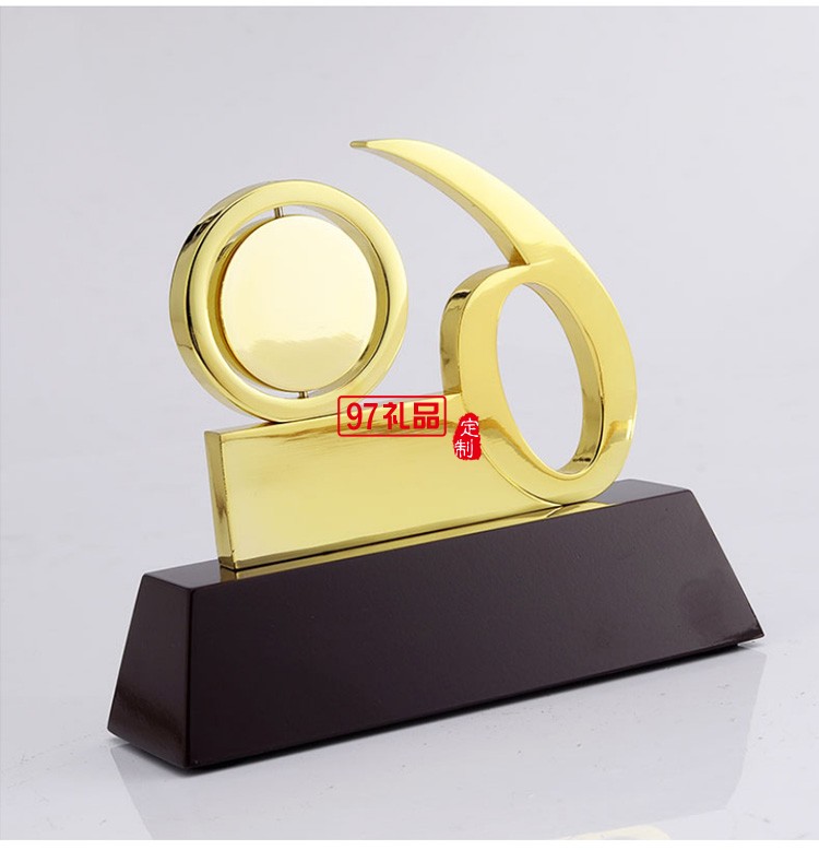 定制紀念品擺件60周年周年慶禮品金屬辦公禮品擺件 