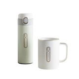 克拉彩扣精致套裝保溫杯陶瓷杯套裝商務系列l(wèi)ogo定制