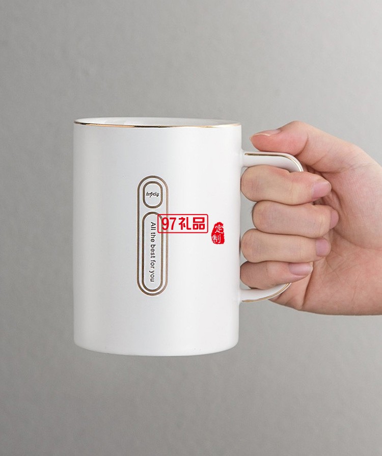 克拉彩扣精致套裝保溫杯陶瓷杯套裝商務系列l(wèi)ogo定制