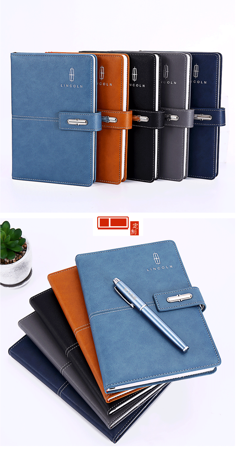 車企定制款商務(wù)套裝 筆記本U盤筆 定制LOGO