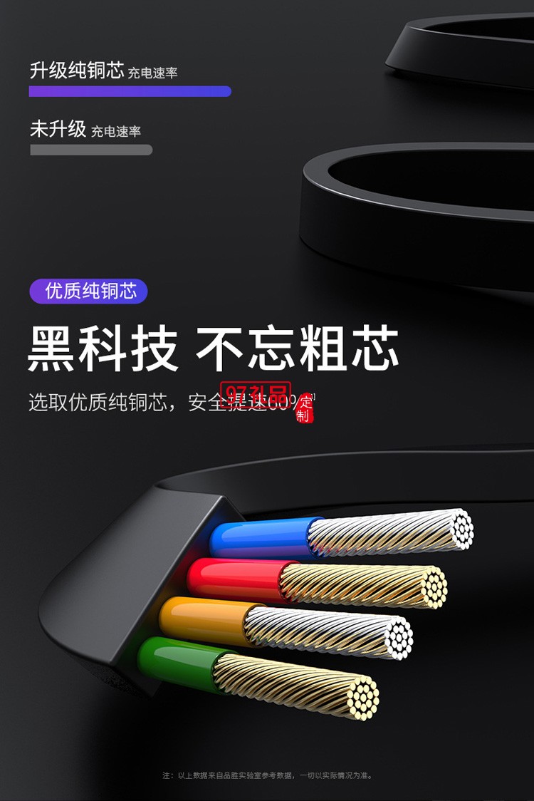 品勝一拖三數據線三合一3A快充線適用蘋果華為伸縮數據線禮品定制