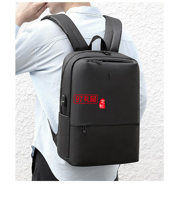 啄木鳥商務(wù)休閑電腦雙肩包-皮斯泰ZRB-0044