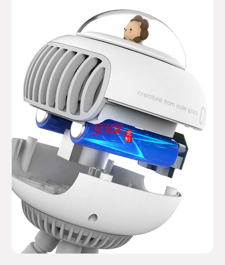 音usb桌面八爪魚(yú)手持小型充電扇