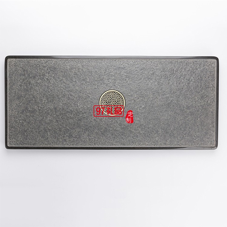 烏金石茶盤(pán)套裝 同心圓功夫茶具茶海 辦公室家用簡(jiǎn)約茶臺(tái)托盤(pán)茶具