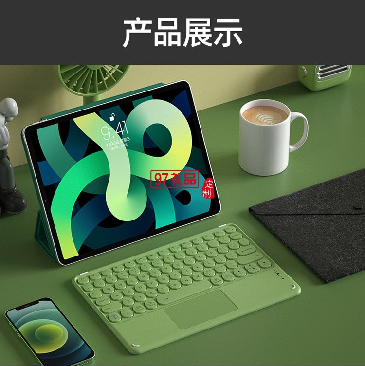 背光觸控板 無(wú)線藍(lán)牙鍵盤靜音迷你便攜