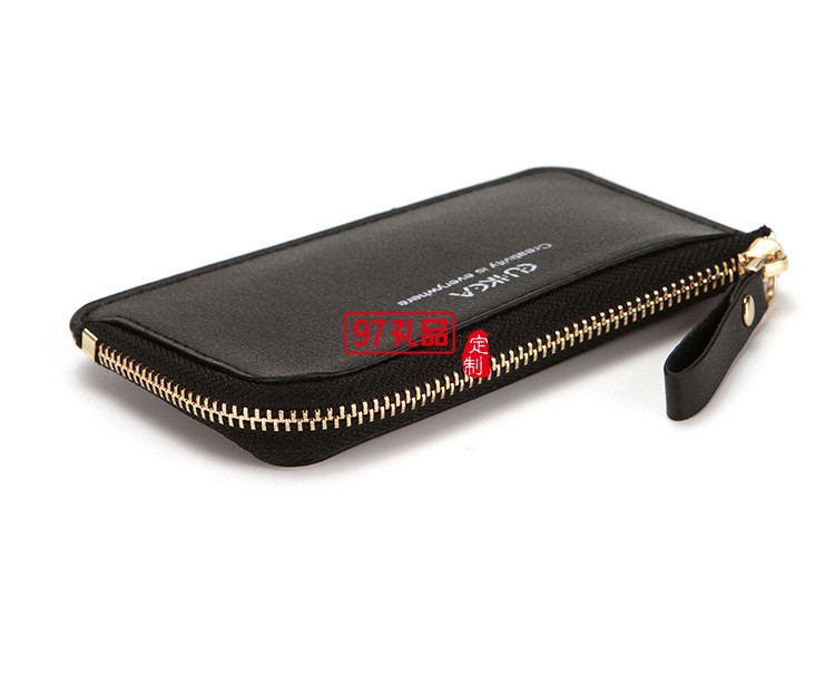 新款拉鏈零錢(qián)包 女士簡(jiǎn)約短款卡包卡套手拿包女 錢(qián)包錢(qián)袋logo