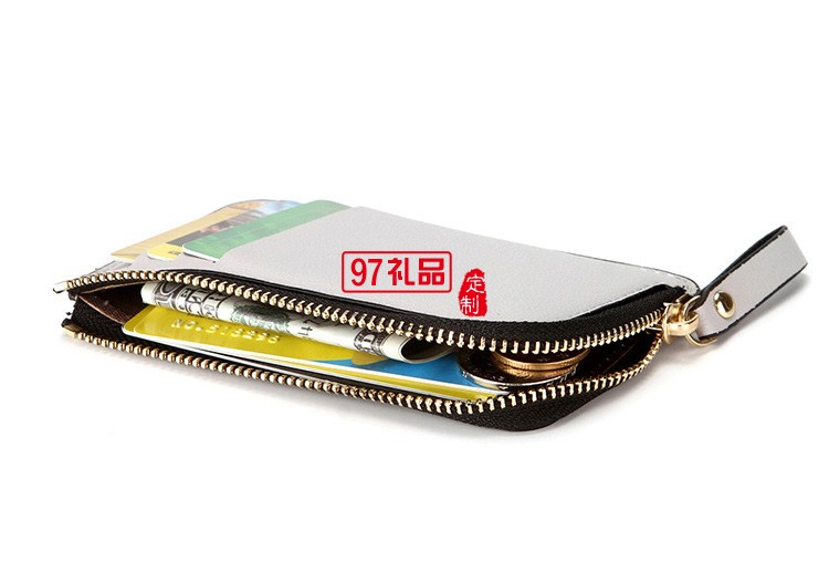 新款拉鏈零錢(qián)包 女士簡(jiǎn)約短款卡包卡套手拿包女 錢(qián)包錢(qián)袋logo