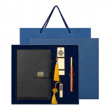 國(guó)潮筆記本禮盒套裝帶書(shū)簽u盤