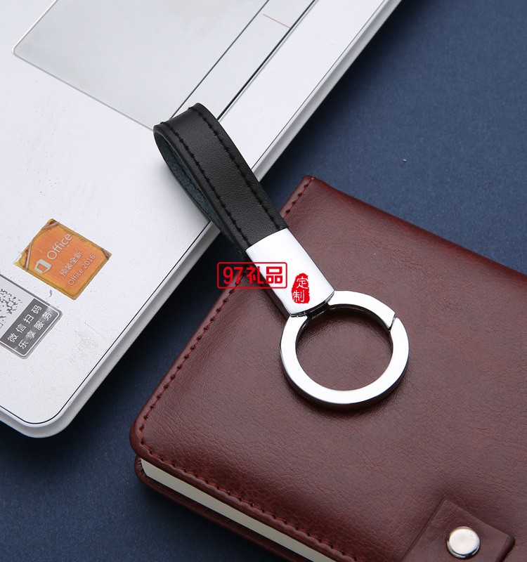 pu煙盒+簽字筆+鑰匙扣名片盒商務扣禮品套裝
