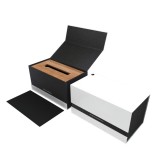 實(shí)木紙巾盒-桃木、竹木高檔定制廣告抽紙盒餐巾紙盒