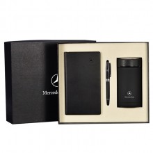 高檔商務(wù)保溫杯、筆、筆記本套裝