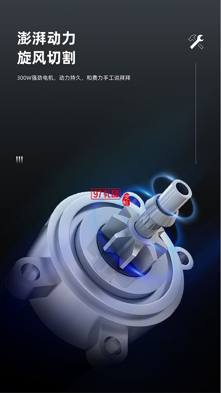 安全鎖定設計 一鍵式操作食物處理器（絞肉機）