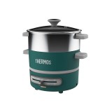 滑塊調(diào)溫簡(jiǎn)易操作隔燙手柄無(wú)需起盤(pán)器多功能料理鍋