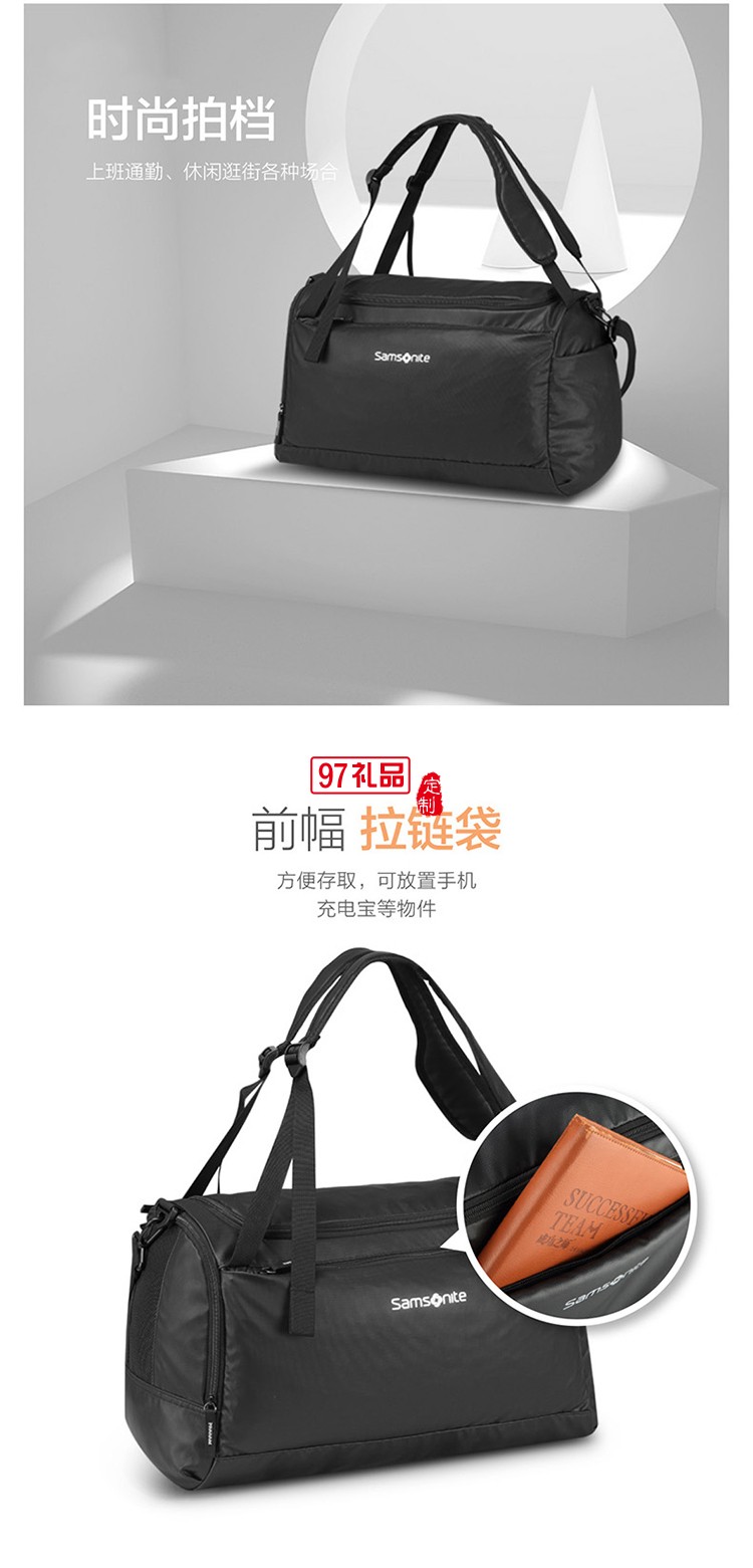 城市簡約美學(xué)時(shí)尚休閑新秀麗健身旅行包