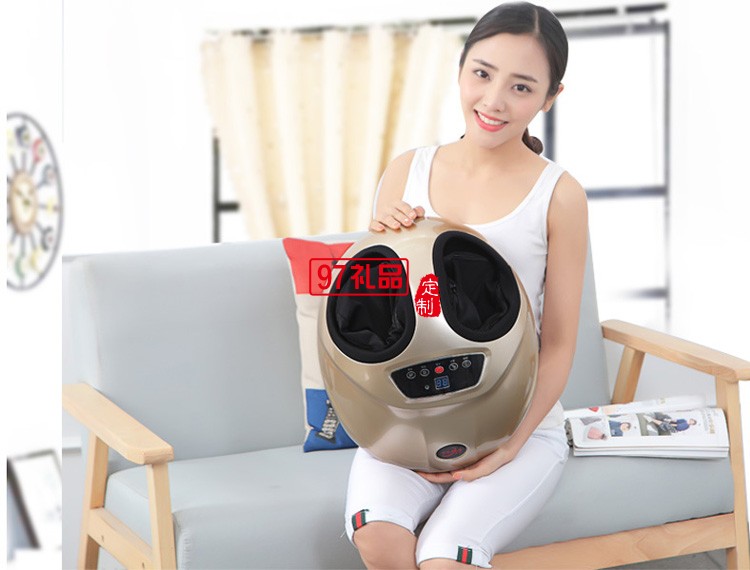足療機腳底按摩器足底全自動揉捏加熱腳部按摩器定制公司廣告禮品
