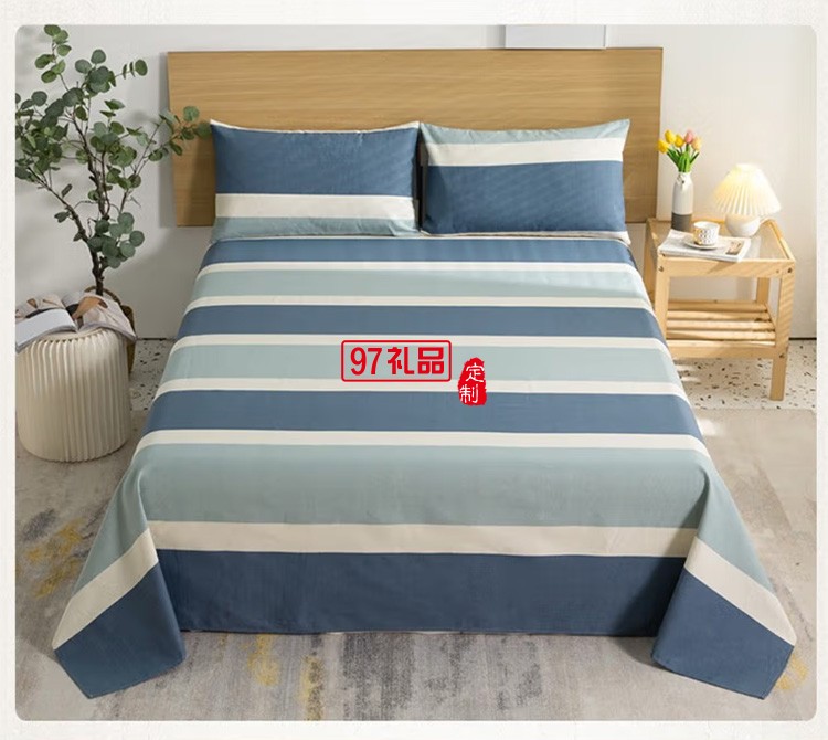 啄木鳥(niǎo)ZMN-LCB-03老粗布涼席230*250cm定制公司廣告禮品