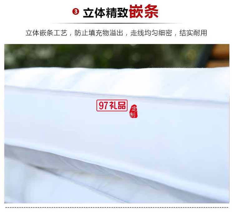 啄木鳥(niǎo)ZMN-MFZX-01精美高彈力全棉魔方羽絲枕芯定制公司廣告禮品