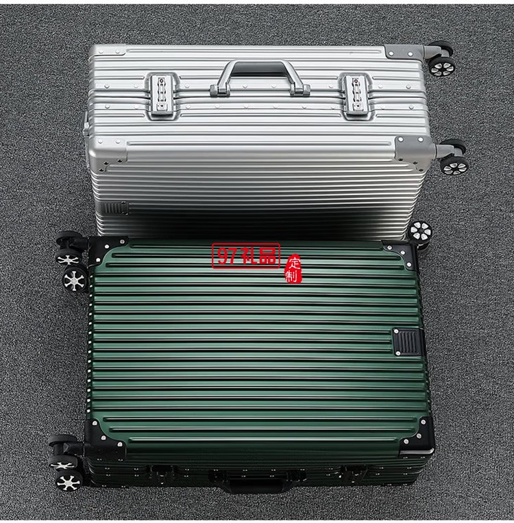 泰夢鋁鎂合金拉桿箱旅行密碼行李箱TM-1609定制公司廣告禮品