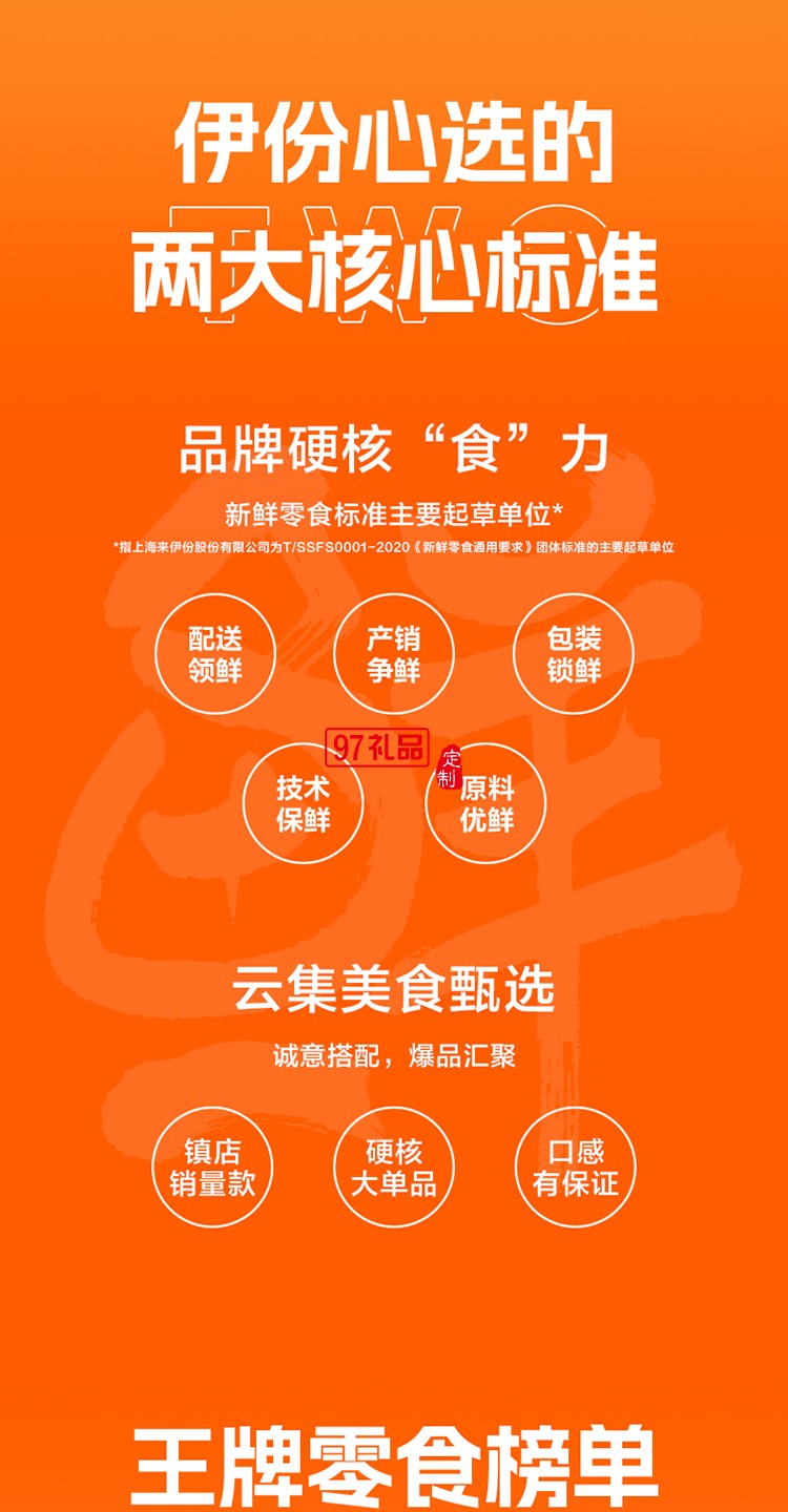 來伊份零食禮盒吉祥198款