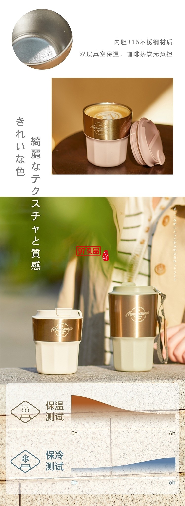 高級(jí)感幾何· 棱線(xiàn)咖啡杯伴手禮女神節(jié)