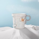 so.home泰迪珍藏宇航員系列可拆卸把手個性水杯