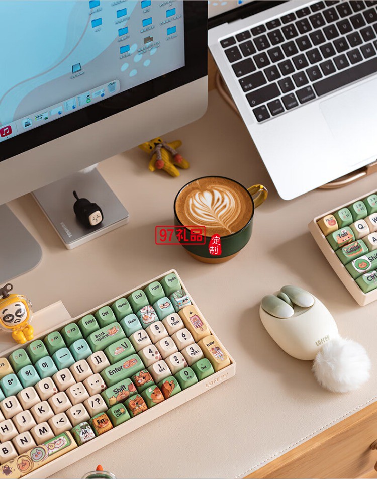 洛斐-OE904S 小瓣無線雙模鼠標(biāo)-小薔薇